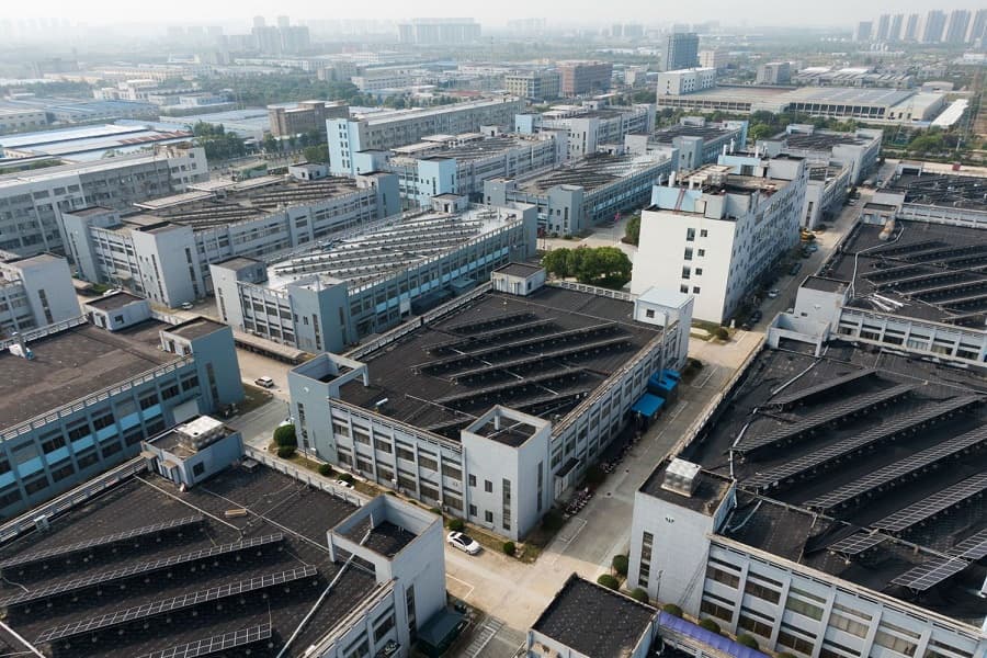 Sanbang Cable Factory Aerial View